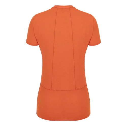 Koszulka Salewa AGNER AM W T-SHIRT - red orange
