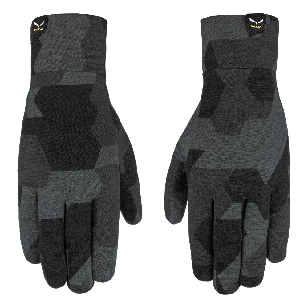 Rękawice Salewa Cristallo Liner Gloves - black out camou